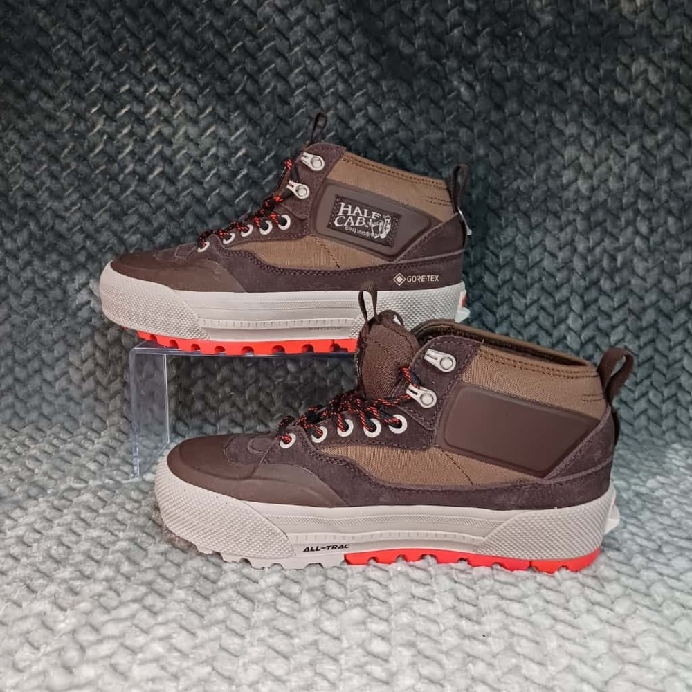 Vans Half Cab GORE-TEX MTE Brown Shoes Bitter Hiking Size Womens 7.5 Mens 6 - Picture 2 of 11